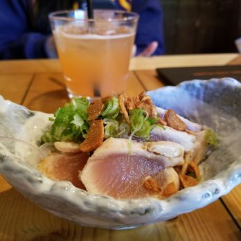 Guu with Garlic - Tuna tataki - Japanese Near Me - Vancouver, British Columbia Guu with Garlic - Tuna tataki - Japanese Near Me - Vancouver, British Columbia
