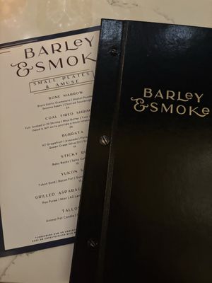 Menu photo 1 Barley & Smoke Peoria, AZ Menu photo 1 Barley & Smoke Peoria, AZ