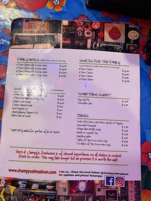 Menu photo 4 Champy's Chicken Madison, AL