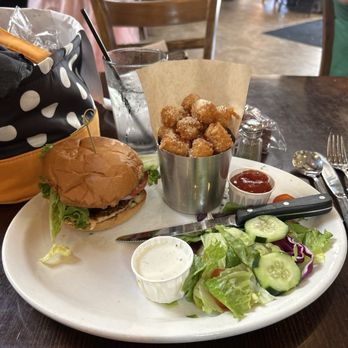 Jill's Place - Boneless Chicken Breast Burger Lunch - Steakhouses Near Me - Santa Barbara, California Jill's Place - Boneless Chicken Breast Burger Lunch - Steakhouses Near Me - Santa Barbara, California
