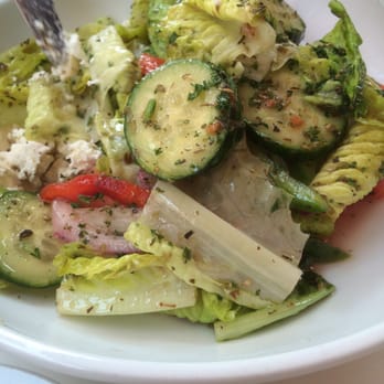 Cafe Santorini - Greek salad, tasty! - Italian Near Me - Pasadena, California