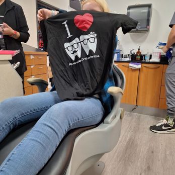 Sons & Daughters Orthodontics Riverside - Cool shirt to start off her invisalign treatment! - Orthodontists Near Me - Riverside, California