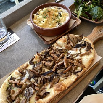 Saint & Second - Wild Mushroom pizza - New American Near Me - Long Beach, California Saint & Second - Wild Mushroom pizza - New American Near Me - Long Beach, California