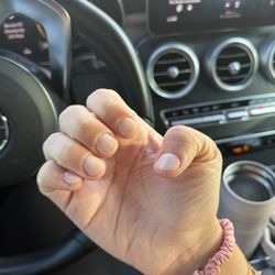 Right after my mani.