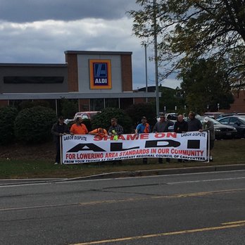 ALDI - International corporations should pay healthcare benefits and a  living wage to construction workers - Grocery Near Me - Irondequoit, New York
