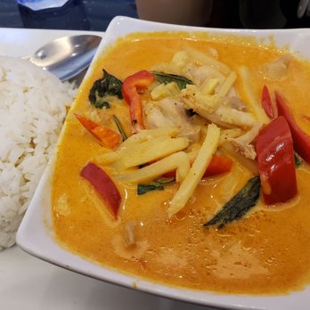 Thai House - Lunch special Chicken red curry- really good. - Thai Near Me - Monterey Park, California Thai House - Lunch special Chicken red curry- really good. - Thai Near Me - Monterey Park, California