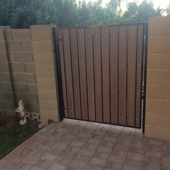 Weston Homes & Development - My extra wide additional side gate 1 year after install. - Fences & Gates Near Me - Mesa, Arizona Weston Homes & Development - My extra wide additional side gate 1 year after install. - Fences & Gates Near Me - Mesa, Arizona