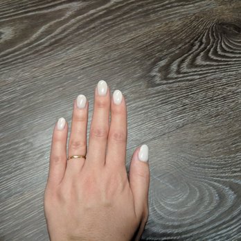 Bliss Nails & Spa - Love my almond shaped dip Mani! - Nail Salons Near Me - Saint Louis, Missouri