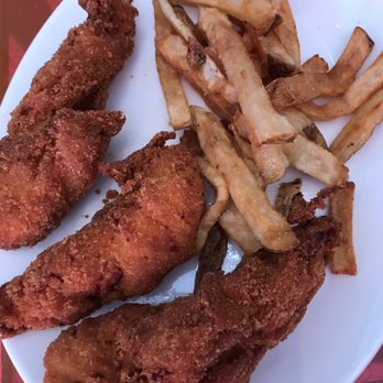 Big Pink - Kids meal chicken fingers and fries - Pizza Near Me - Miami Beach, Florida