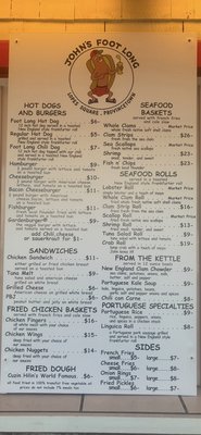 Menu photo 1 John's Footlong Provincetown, MA Menu photo 1 John's Footlong Provincetown, MA
