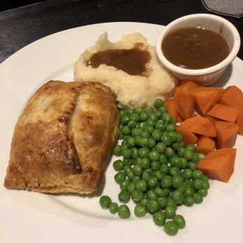 The Olde Ship - Scottish Bridie with mashed potatoes, gravy, and veggies - British Near Me - Fullerton, California The Olde Ship - Scottish Bridie with mashed potatoes, gravy, and veggies - British Near Me - Fullerton, California