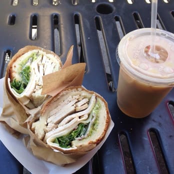Cafe Rosso - Cheesy Chicken Pesto with Swiss instead of pepperjack. - Sandwiches Near Me - San Francisco, California
