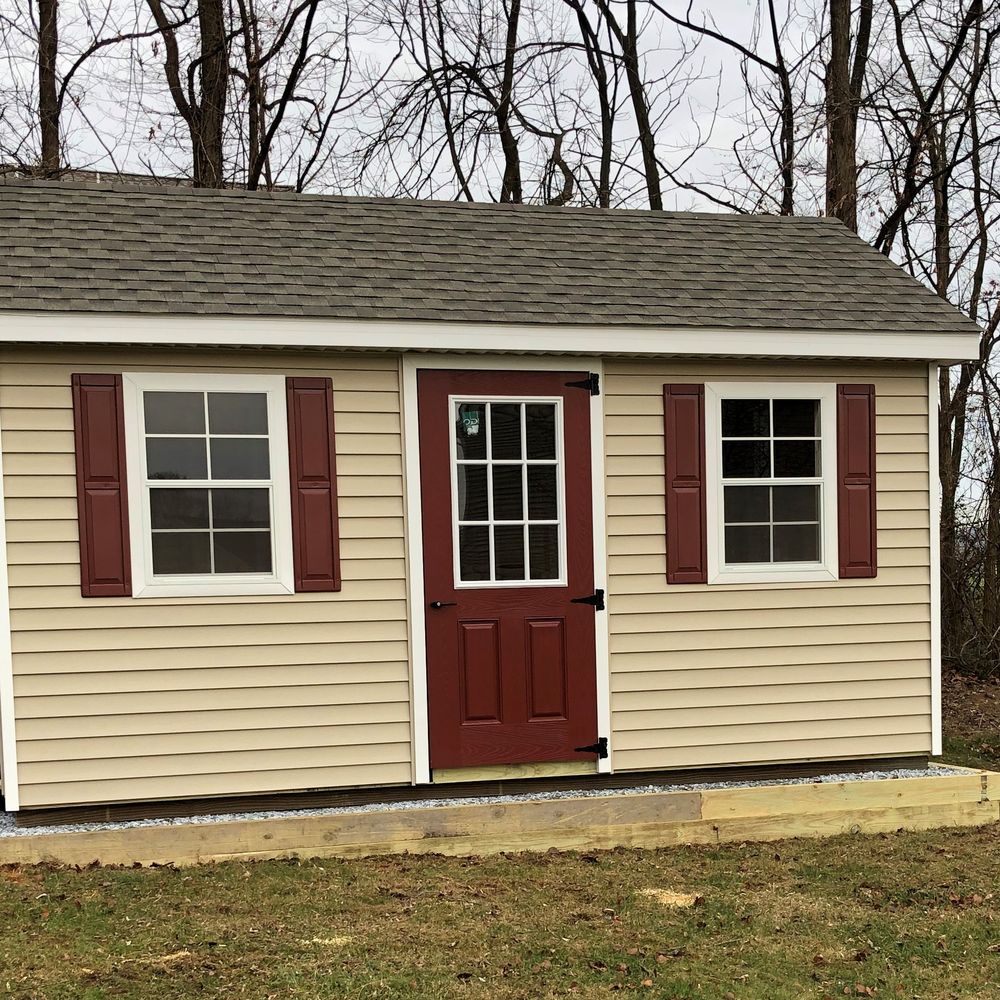 Glick Structures - We just had our shed delivered and are completely thrilled with it.  The colors are perfect and the construction is great. - Sheds & Outdoor Storage Near Me - Gap, Pennsylvania
