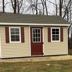 Glick Structures - We just had our shed delivered and are completely thrilled with it. The colors are perfect and the construction is great.