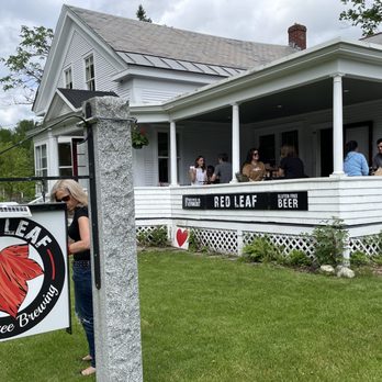 Red Leaf Gluten-Free Brewing - Front porch and yard open for tasting flights! - Breweries Near Me - Jeffersonville, Vermont Red Leaf Gluten-Free Brewing - Front porch and yard open for tasting flights! - Breweries Near Me - Jeffersonville, Vermont