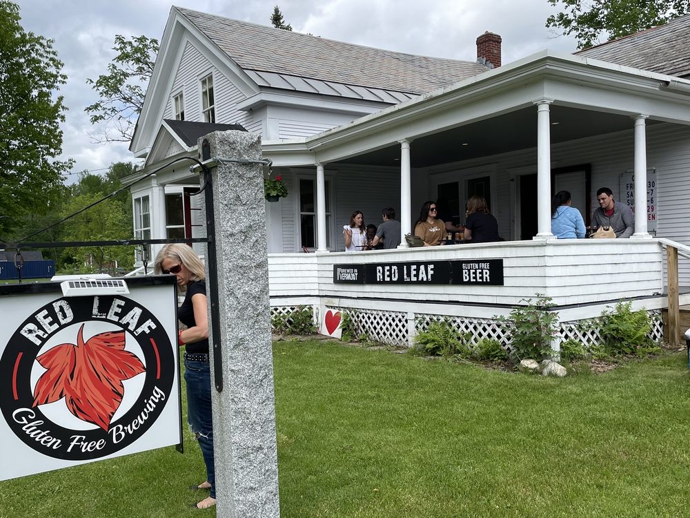 Red Leaf Gluten-Free Brewing Logo
