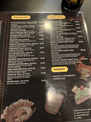 Menu photo 3 Sushi Lovers Richmond, BC Menu photo 3 Sushi Lovers Richmond, BC