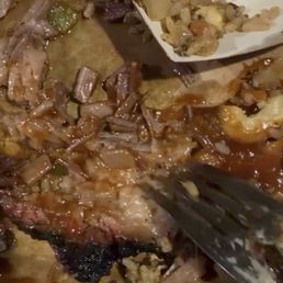 Brisket, served to me by irresponsible workers at dinosaur restaurants at 125 street- Brisket, served to me by irresponsible workers at dinosaur restaurants at 125 street-