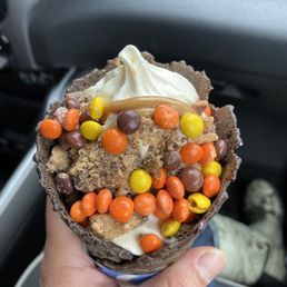 SONIC Blast- made with REESE'S- Peanut Butter Cups SONIC Blast- made with REESE'S- Peanut Butter Cups