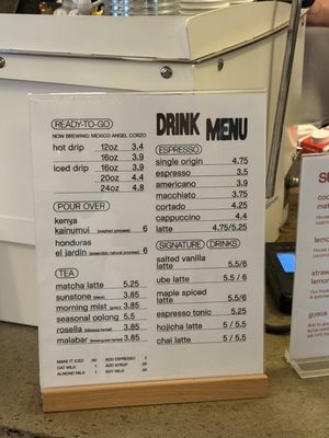 Menu photo 1 ReAnimator Coffee Philadelphia, PA