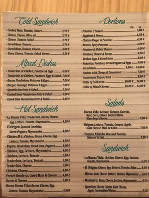 Menu photo 1 La Buena Vida Granada, GR