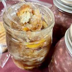 Blackberry Bakery - Peach cobbler, happens to be gluten free