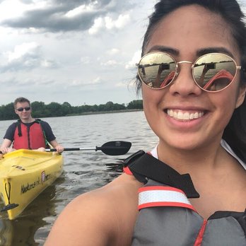 Overpeck County Park - My boyfriend on a rental kayak from Overpeck Park Kayak Center. - Parks Near Me - Leonia, New Jersey Overpeck County Park - My boyfriend on a rental kayak from Overpeck Park Kayak Center. - Parks Near Me - Leonia, New Jersey