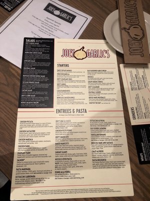 Menu photo 5 Joey Garlic's Manchester, CT Menu photo 5 Joey Garlic's Manchester, CT