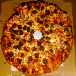 Sahara Pizza - Sausage & Pepperoni Pie