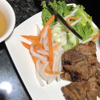 PHO EVER - The veggies for R9. Grilled Pork Chop Steamed Rice - Vietnamese Near Me - Hales Corners, Wisconsin