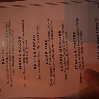1923 Prohibition Bar - Cocktail Bars Near Me - Las Vegas, Nevada