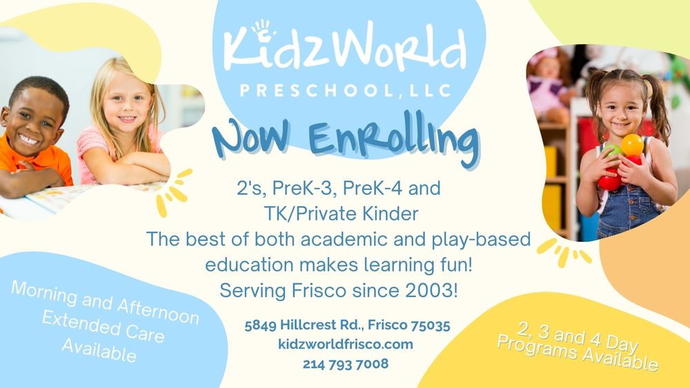 Kidz World Preschool - childcare center in Frisco, TX