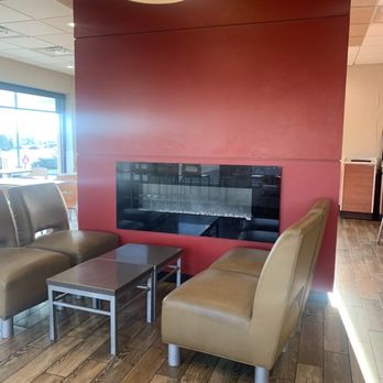 Wendy's - Nice fireplace area - Burgers Near Me - Columbia, Missouri Wendy's - Nice fireplace area - Burgers Near Me - Columbia, Missouri