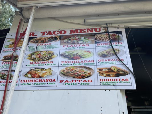 Menu photo 1 Mr Taco Miami, FL