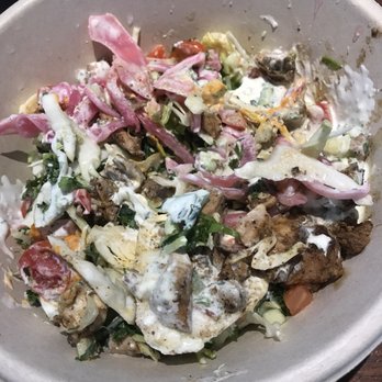 CAVA - My greens bowl with superfoods, please excuse me for mixing it before taking my photo #hangry - Mediterranean Near Me - Washington Center Fairfax, Virginia