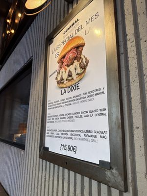Menu photo 1 La Central Barcelona, B Menu photo 1 La Central Barcelona, B