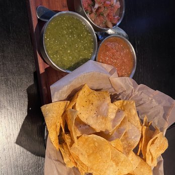 Calaveras Cantina - Chips with salsa trio - Bars Near Me - Boca Raton, Florida Calaveras Cantina - Chips with salsa trio - Bars Near Me - Boca Raton, Florida