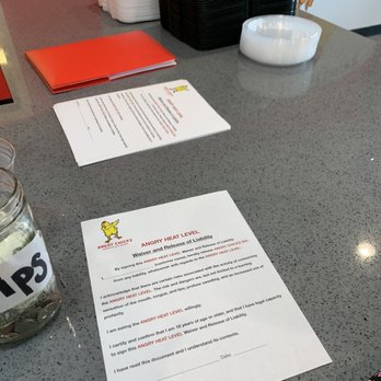 Angry Chickz - Hot waiver - Chicken Shop Near Me - Fresno, California
