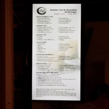 Moar Tea & Poke - beverage list - Poke Near Me - Indianapolis, Indiana Moar Tea & Poke - beverage list - Poke Near Me - Indianapolis, Indiana