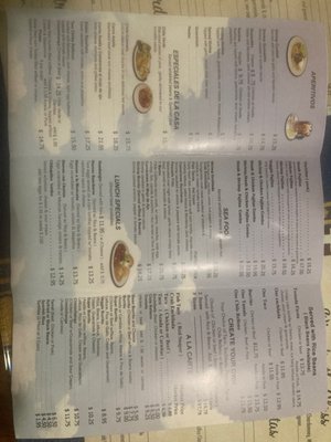 Menu photo 5 Jose's Mexican Cafe Seaside, CA
