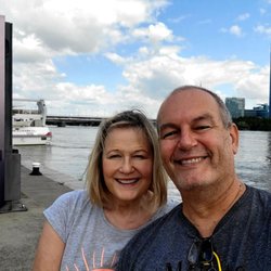 Vienna Sightseeing Tours - Ready to board bus at Pier 8