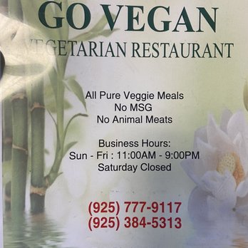 Go Vegan - Menu - Vegan Near Me - Antioch, California Go Vegan - Menu - Vegan Near Me - Antioch, California