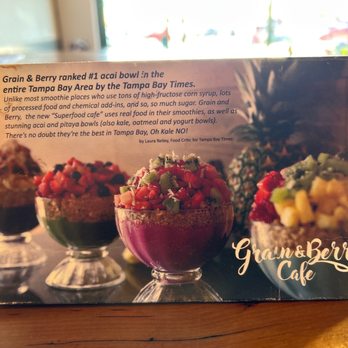 Grain And Berry Key West - Table advertising - Juice Bars & Smoothies Near Me - Key West, Florida Grain And Berry Key West - Table advertising - Juice Bars & Smoothies Near Me - Key West, Florida