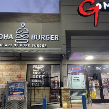 Buddha Burger - Front of the business - Burgers Near Me - Pflugerville, Texas