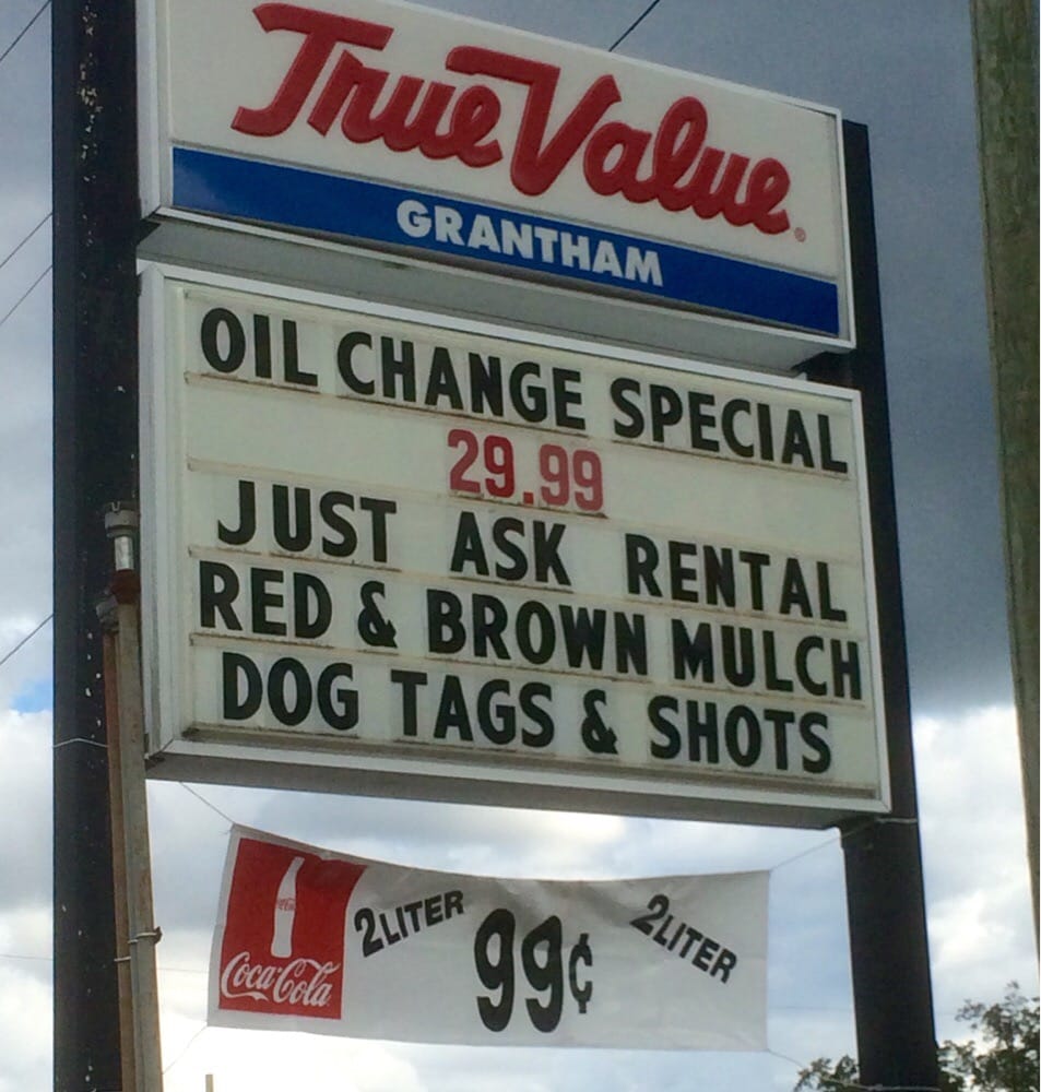 GRANTHAM TRUE VALUE HARDWARE 3396 US Hwy 13 S, Goldsboro, North
