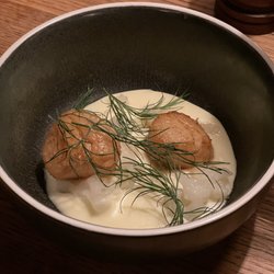 Madklubben Bistro-De-Luxe - Seared scallops
