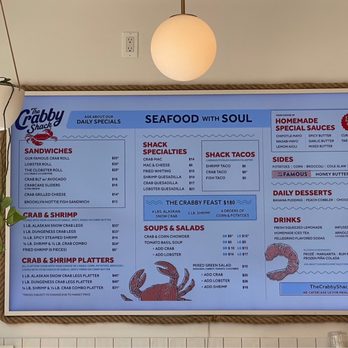 The Crabby Shack - The menu - Seafood Near Me - Brooklyn, New York The Crabby Shack - The menu - Seafood Near Me - Brooklyn, New York