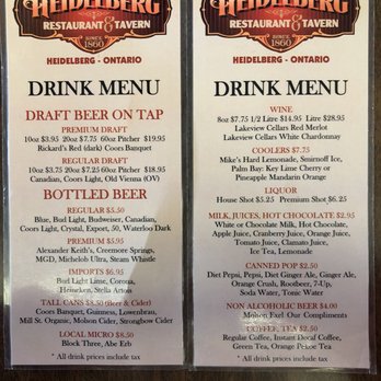 Heidelberg Restaurant & Tavern - German Near Me - Heidelberg, Ontario Heidelberg Restaurant & Tavern - German Near Me - Heidelberg, Ontario