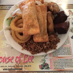 House Of Lee - One of my favorite Chinese restaurants.  I only get to visit about once every year so I must pile that plate high :)