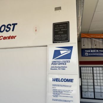 United States Postal Service - Dedicated to public service 1986 Ronald Reagan. - Post Offices Near Me - Houston, Texas United States Postal Service - Dedicated to public service 1986 Ronald Reagan. - Post Offices Near Me - Houston, Texas